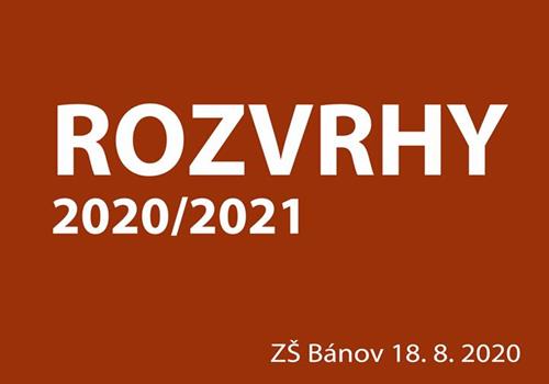 ROZVRHY